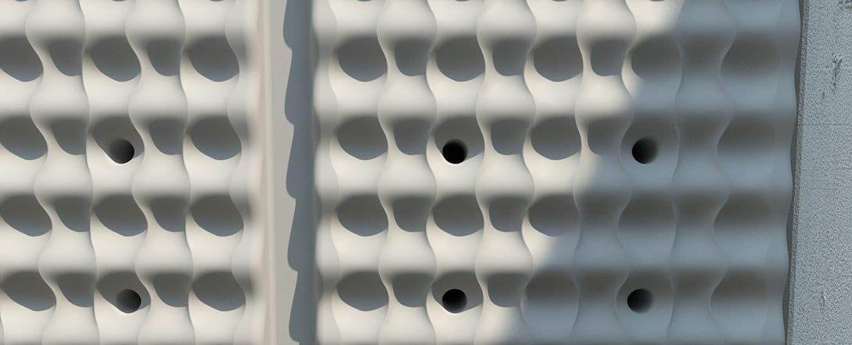 Waterwall tank fence front