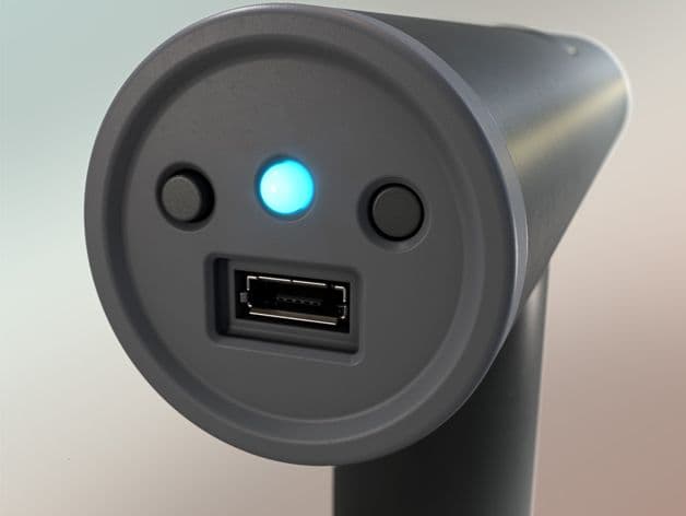 USB port closeup