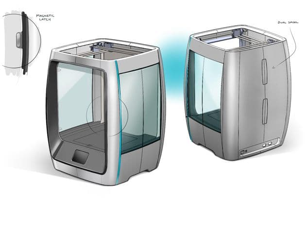 Concept art of the printer