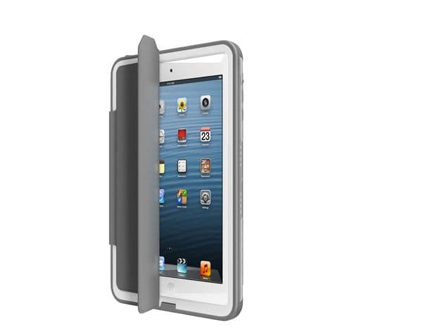 Magnetic case flap open