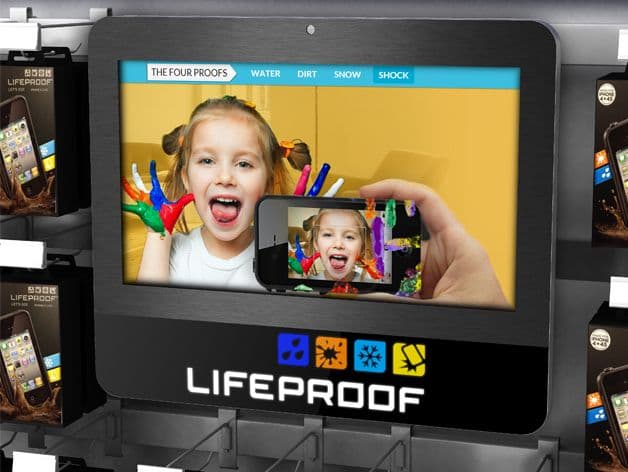 Eye catching store display to appeal to children and adults