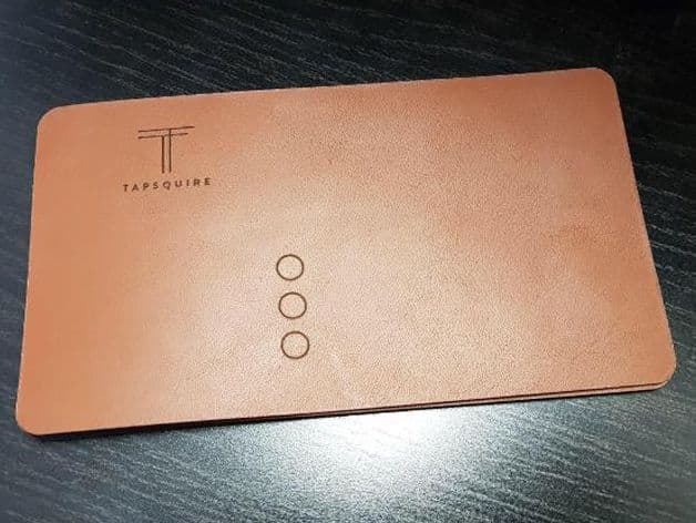 Leather version of the wallet
