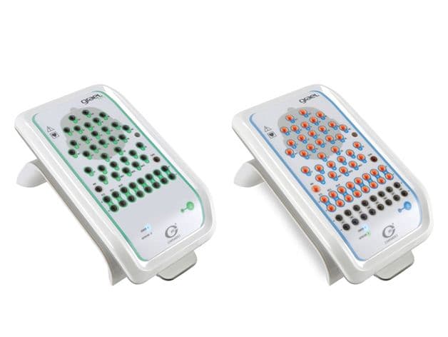 Grael unit colour examples in green and blur\orange