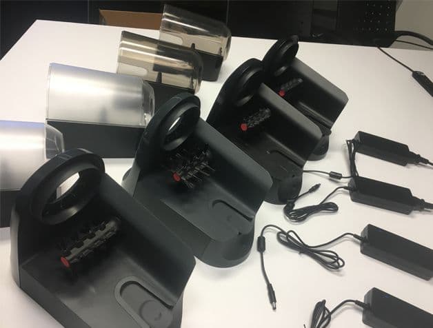 Inside view of the units