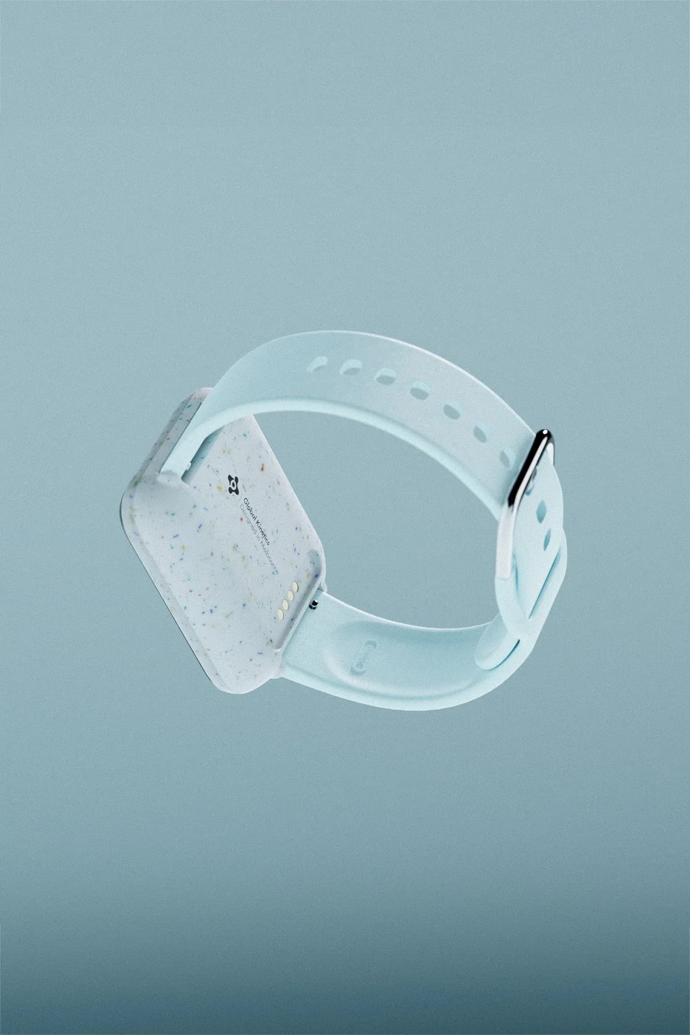 Kinetigraph watch render in pale blue