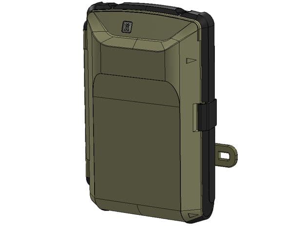 Concept art of the case