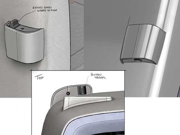 Concept art of the casing details
