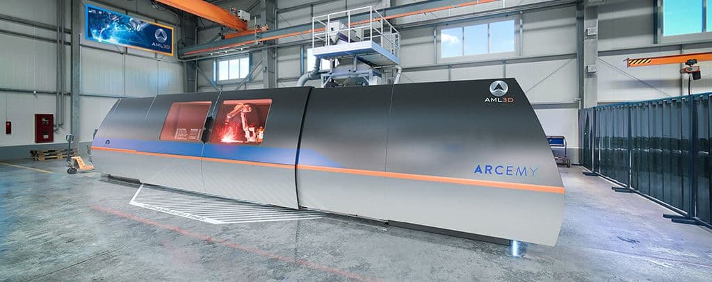 The welding module side view