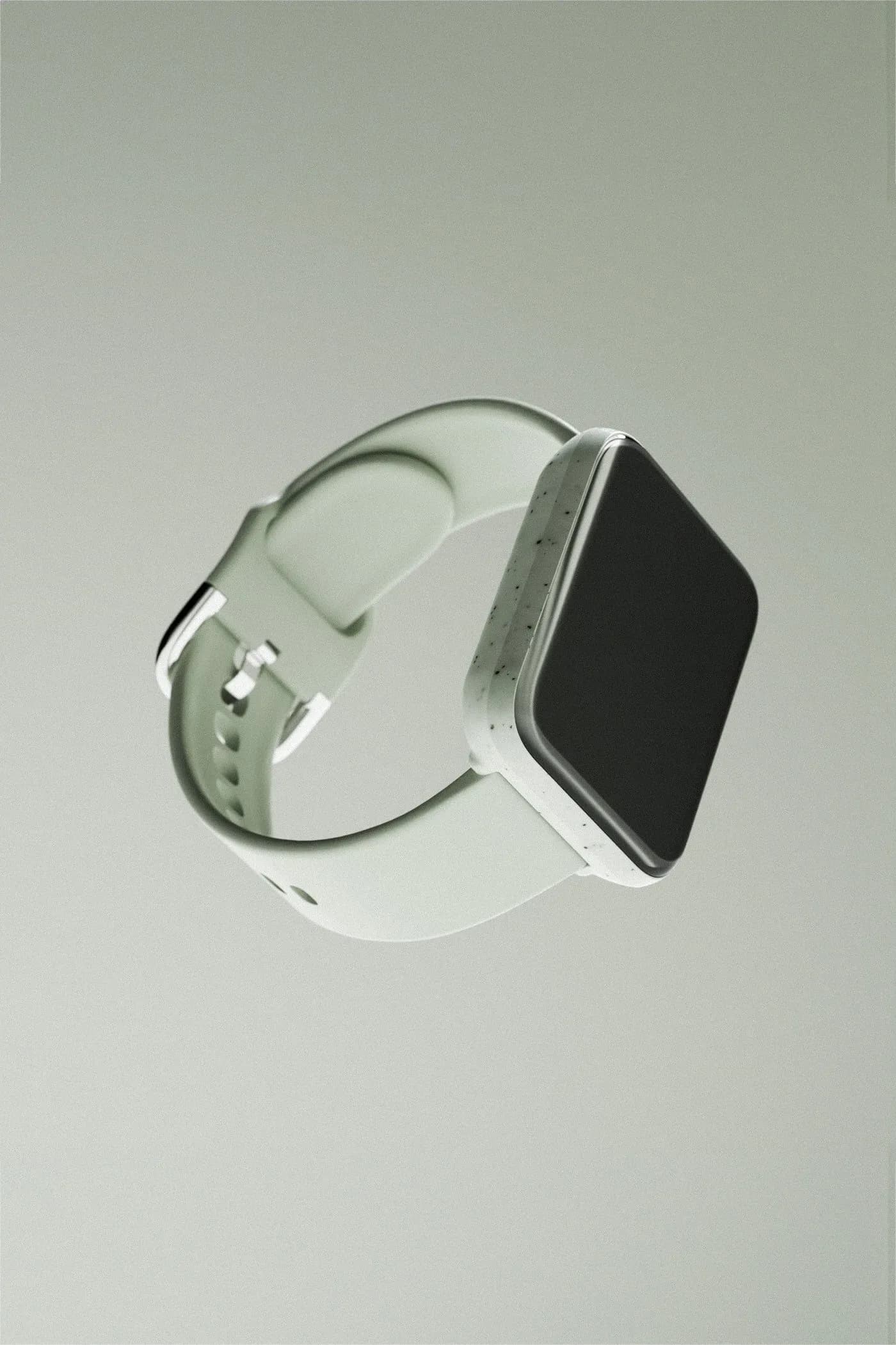 Kinetigraph watch render in light green