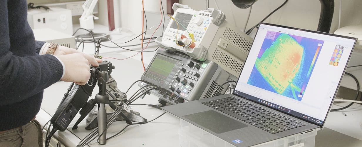 electronics testing of an Alpha prototype