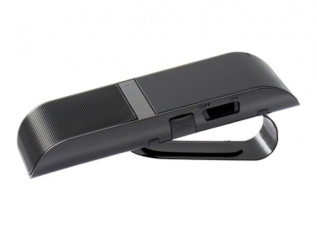 Side view showoing switch and charging port