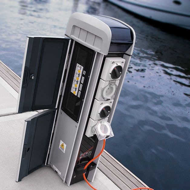 Actual MPod unit at a dock
