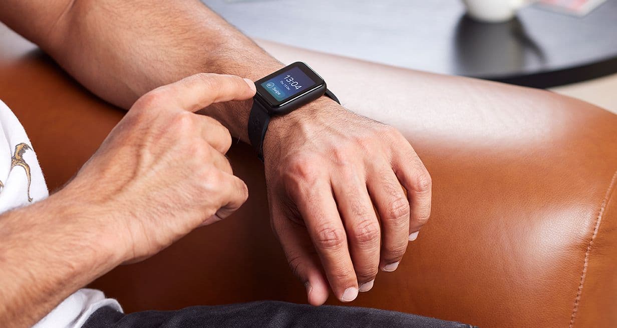 pkg smartwatch on patient