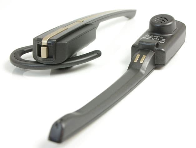 Unit split into the alternative over-ear mount, instead of headset