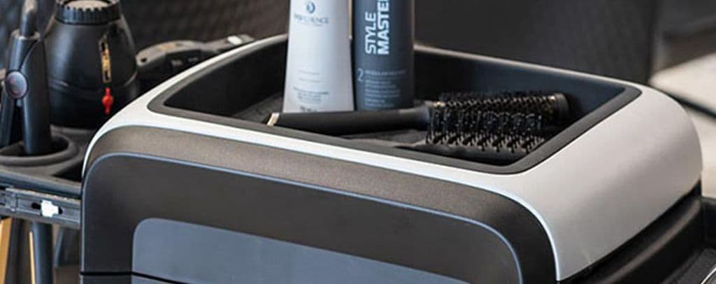 Top of the salon trolley