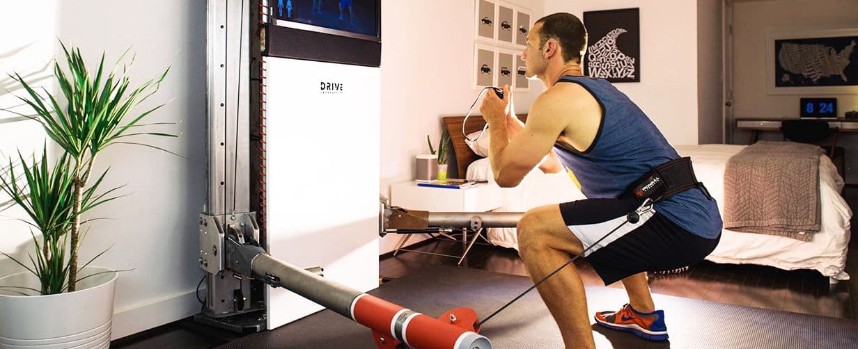 Alpha prototype of in-home exercise system