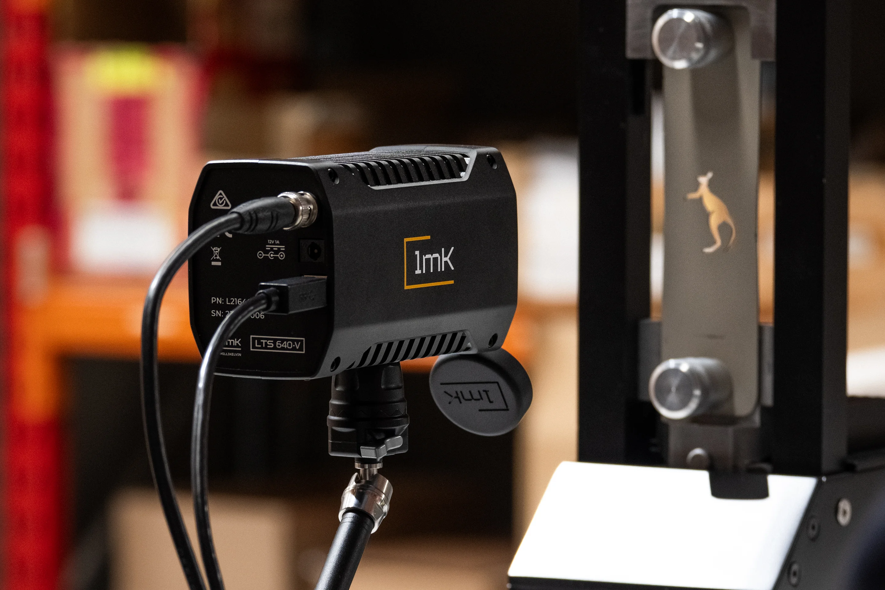 Product photo for the Outerspace designed Thermal Camera for 1MK. Designed to pinpoint stress points before they happen!