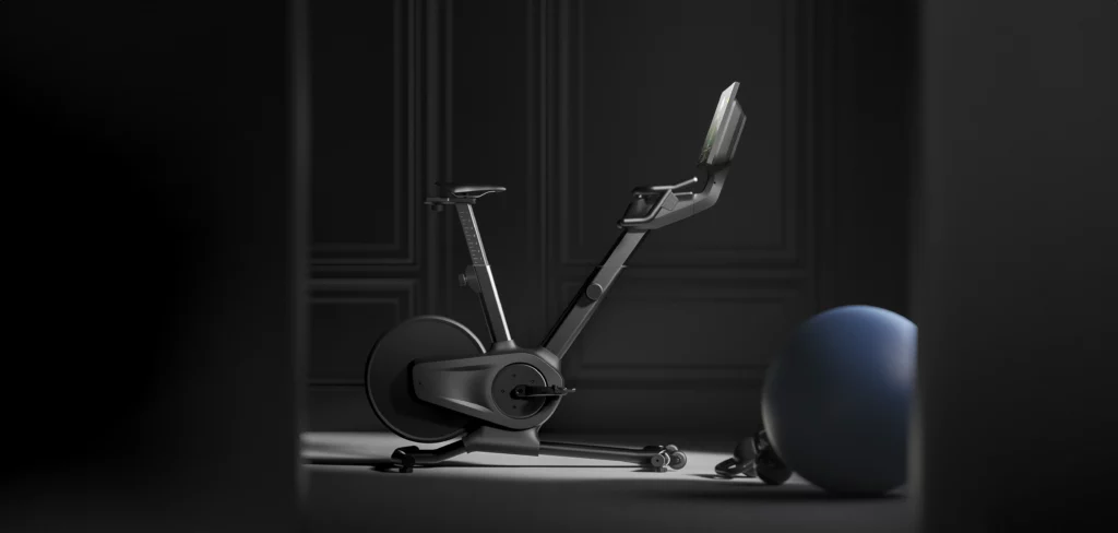 Product Rendering for the Outerspace designed Exercise bike. Designed to have a unique clutch and gamify exercise.