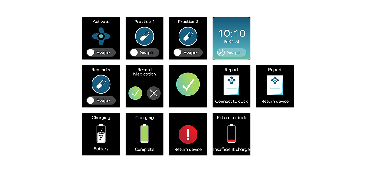 UI design for smartwatch