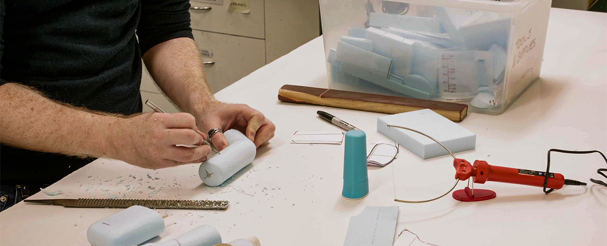industrial designer and 3d models