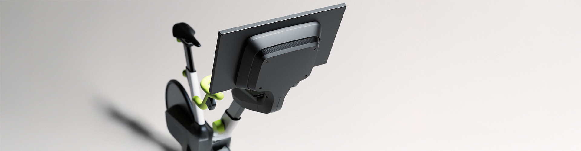 detailed smart exercise bike concept design