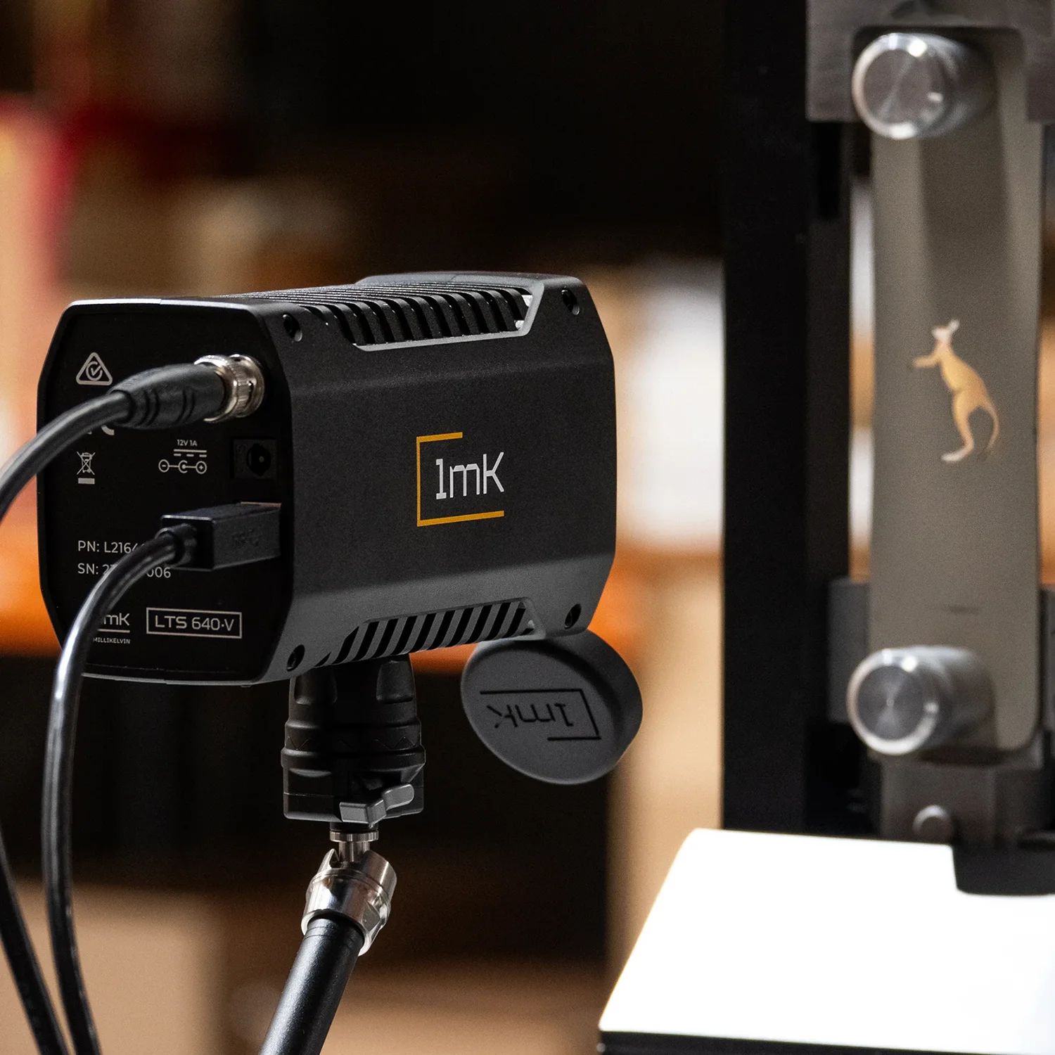 Product photo for the Outerspace designed Thermal Camera for 1MK. Designed to pinpoint stress points before they happen!