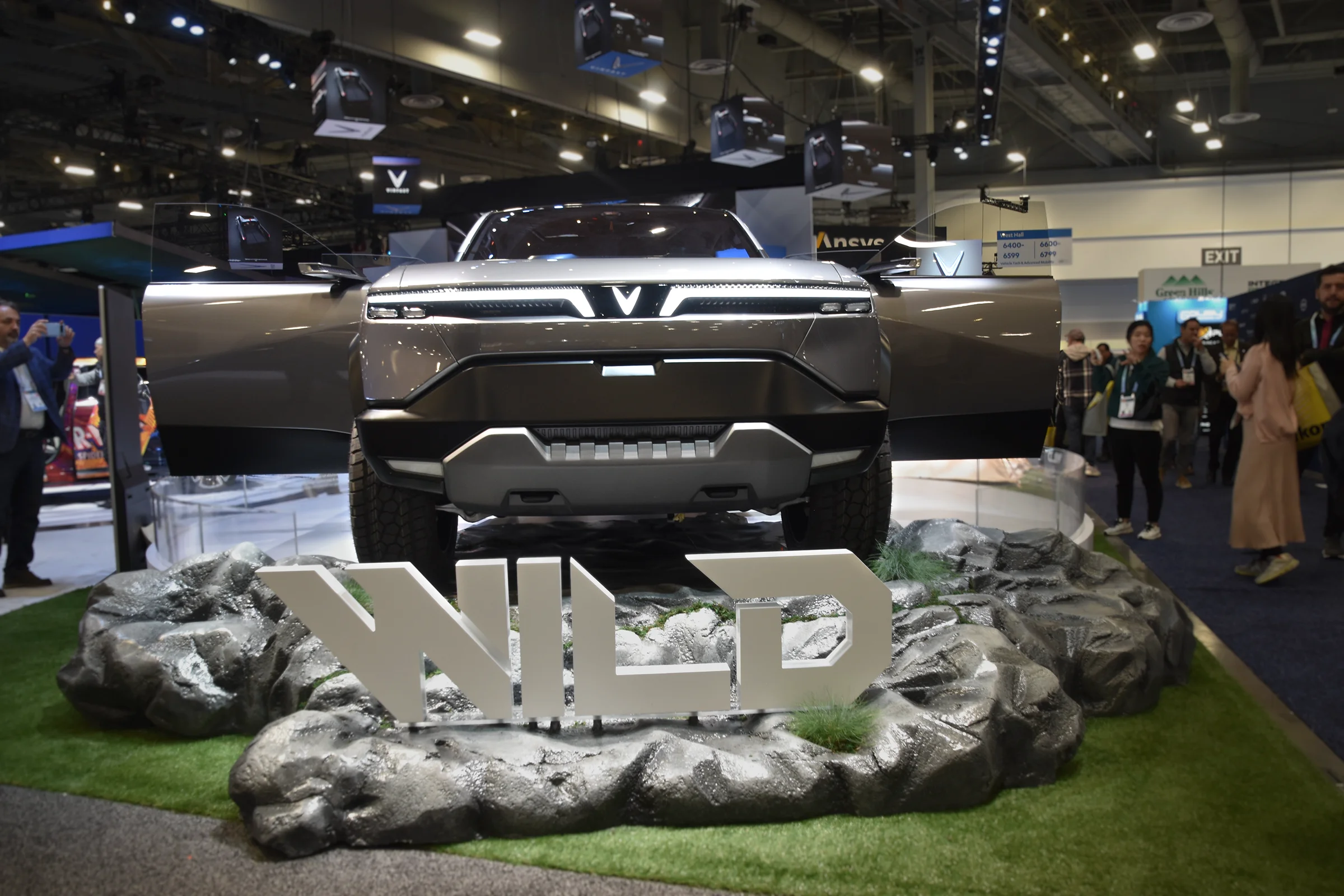 Vinfast VF Wild designed by Gomotiv Outerspace Design and launched at CES 2024. Car Design. Digital Sculpting. Automotive design