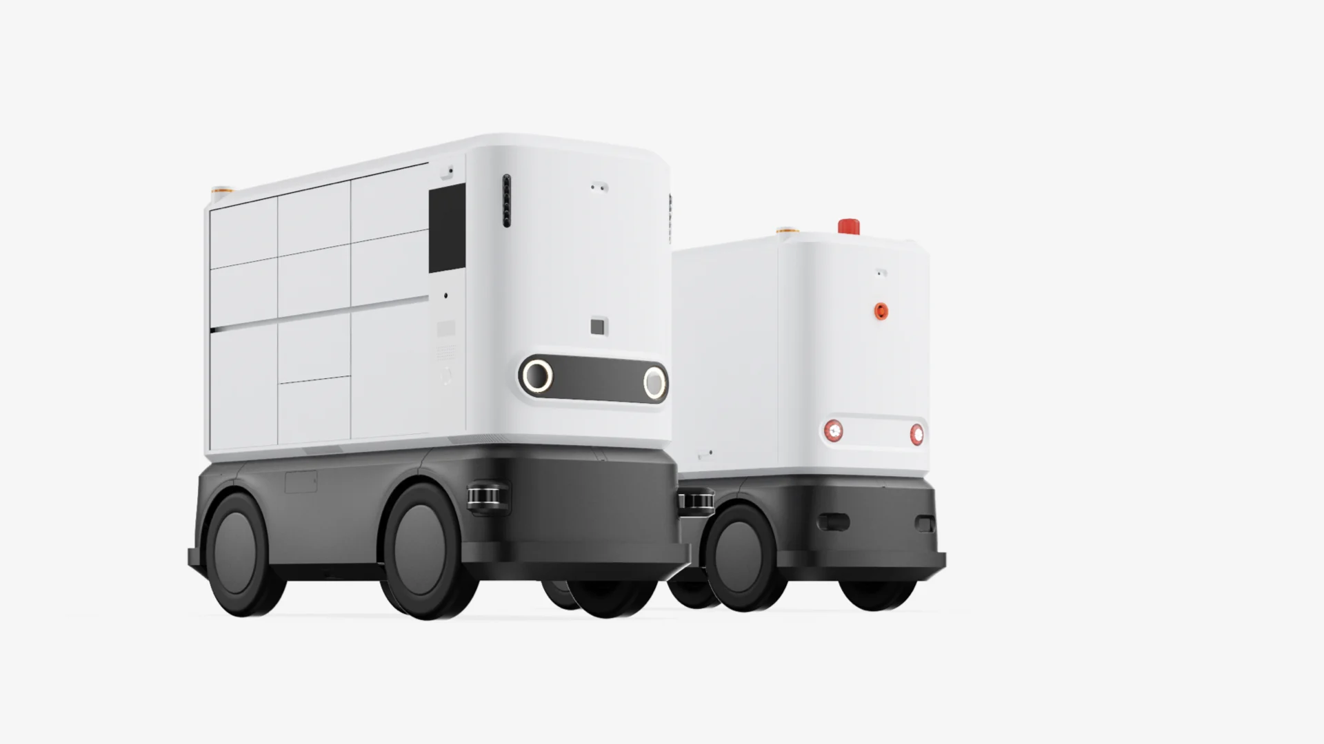 Autonomous Delivery Vehicle - Designed by Outerspace for Teksbotics