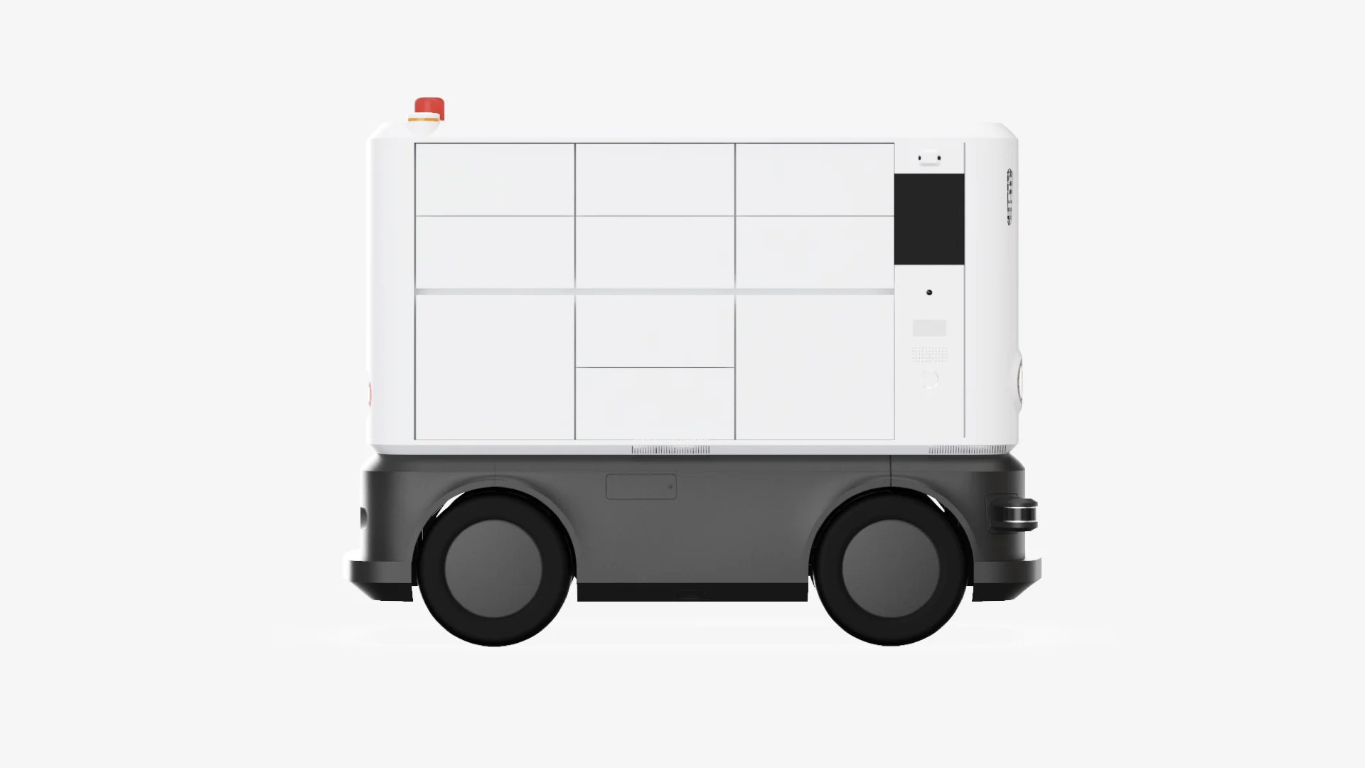 Autonomous Delivery Vehicle - Designed by Outerspace for Teksbotics